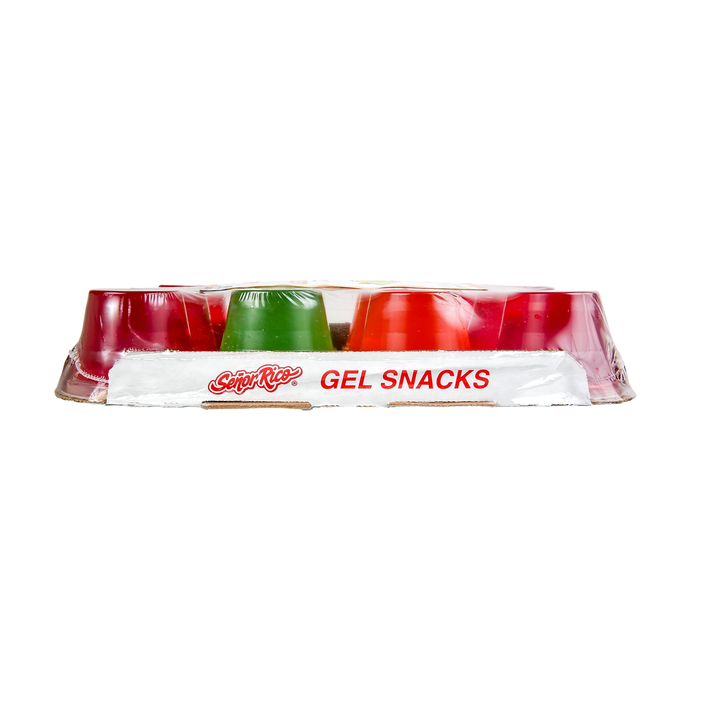 Senor Rico Assorted Gelatin Cups, 3.5 oz, 12 Pack, Peanut-Free