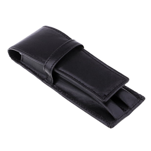 Bolso de Cuero Sunnimix Estuche para Pluma Negro 15 x 5 x 2.5 cm