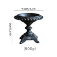 thumbnail image 3 of OUSITAID Rustic Pillar Candle Holders Rustic Iron Candlestick Holder Garden Decorative Candle Stand Fits for 2 Inches  3 Inches Pillar Candles, 3 of 22