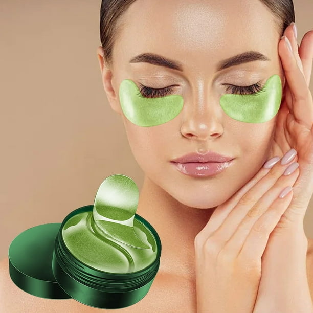 Parche para ojos con diadema para futuras mamás Almohadillas de gel reutilizables coreanas para ojos Almohadillas desmaquillantes de pepino para labios y ojos Tiras para eliminar ojeras Almohadillas