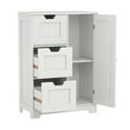 thumbnail image 6 of Aukfa 11.8" Storage Cabinet,Freestanding Cabinet with 3 Drawers - Porcelain, 6 of 7