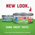 thumbnail image 3 of (24 pack) Bumble Bee Chunk Light Tuna in Vegetable Oil, Wild Caught Skipjack Tuna, Gluten Free, 22g Protein Per Serving, Non-GMO, Shelf Stable Can, 5 oz, 3 of 10