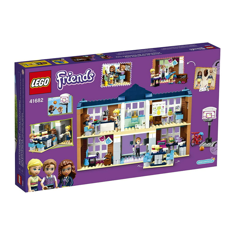 uformel religion mulighed LEGO Friends Heartlake City School 41682 Building Toy for Creative Play (605  Pieces) - Walmart.com