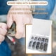 thumbnail image 3 of 101pcs Fishing Hook Set Carbon Steel Single Jig Barbed Carp Hooks (Black) Ndcxsfigh Nuevos Originales, 3 of 8