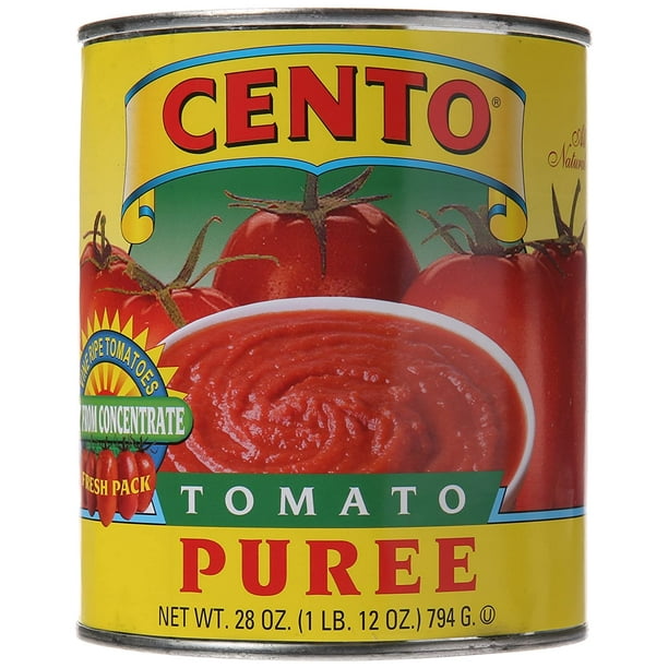Cento Tomato Puree, 28Ounce Cans (Pack of 12)