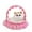 Hot Pink, variant on Meowing Cat in Lace Basket Toy - Sleeping Kitty Plush with Sound, Cute Mini Stuffed Animal for Kids and Party Decor – One Size (5.1 x 3.9 x 3.9 Inches)