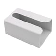 thumbnail image 3 of Dispensador de papel higiénico, servilletero para baño y sala de estar. Gris, 3 of 7