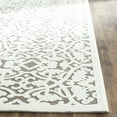 thumbnail image 6 of SAFAVIEH Paradise Filip Geometric Area Rug, Ivory/Dark Grey, 6'7" x 6'7" Square, 6 of 7
