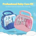 thumbnail image 3 of Portable Baby Grooming Kit Baby Safety Care Set with Comb Brush Nail Clipper Scissors Toothbrush, 3 of 8
