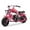 Pink, variant on Aoemoe Gas Mini Chopper Bike, DB004 Model 49.4 CC 2-Stroke Powered Mini Bike, Pink