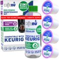 thumbnail image 1 of czcpp-Keurig Compatible Descaling Solution and Cleaner. 2 Descaler, 4 Cleaning Pods. Removes Limescale & Cleans Pod Area. Better Tasting & Hotter Coffee. 4 Uses of Descaler & Cleaner., 1 of 4