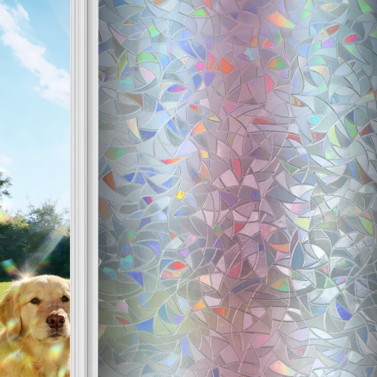 Pink White Grey Gradient Color Art Window Privacy Film,Heat Control Sun ...