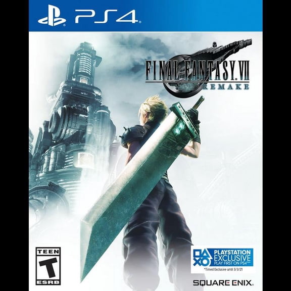 Final Fantasy VII Remake, Square Enix, PlayStation 4, 662248923192