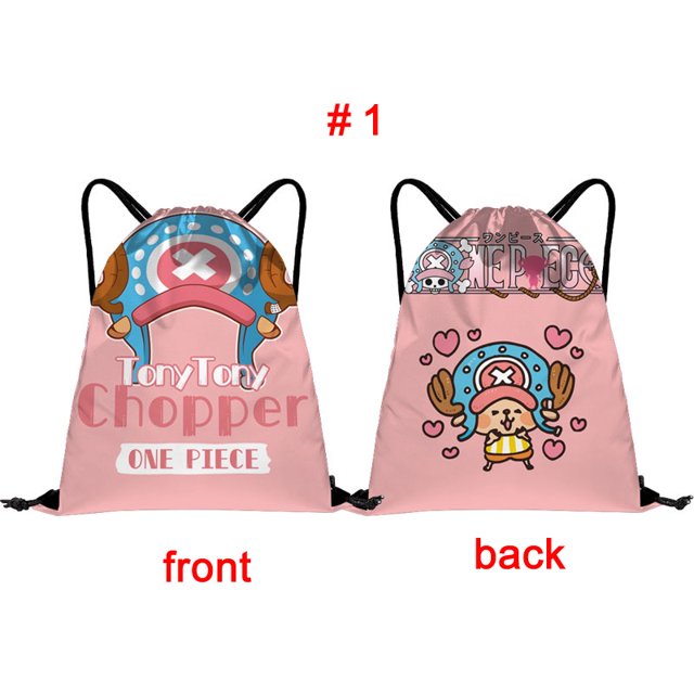 Anime SpyxFamily Anya Forger Lona Bolsa De La Compra Con Cordón De Dibujos Animados Honda Mochila huangjie unisex