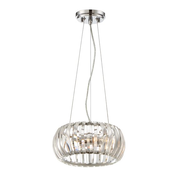 Designers Fountain Allure Chrome 2 Light Pendant/ Semi-Flush , 90031-CH