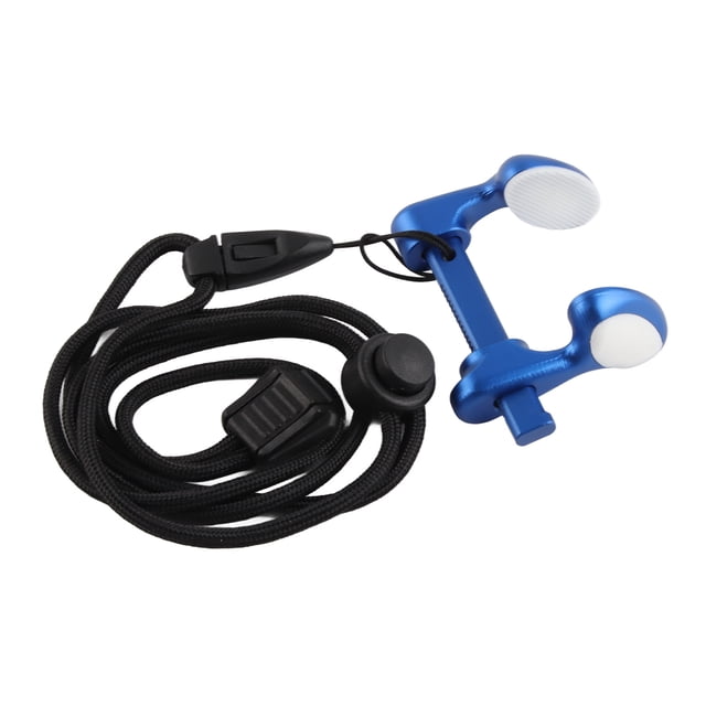 Clip De Nariz Para Buceo, Tapón De Nariz Para Natación Ajustable Con Cordón, Diseño Ergonómico Cercano, Alta Resistencia Se Cuelga Fácilmente Alrededor Del Cuello