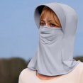thumbnail image 2 of Shadoumai Sun Hat Bucket Hats for Men Women,Outdoor Wide Brim Fishing Hat with Detachable Face Cover & Neck Flap UV Protection, 2 of 5