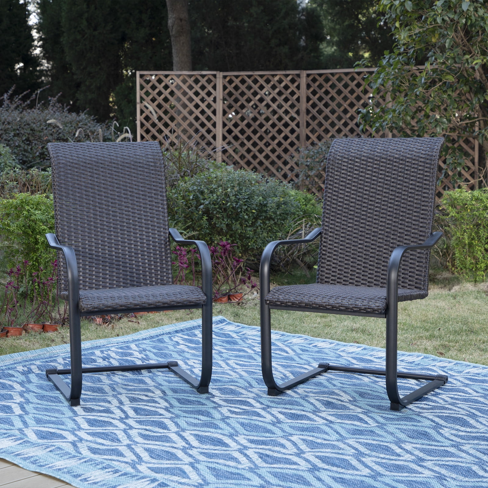 Northlight Set of 2 Brown Acacia Folding Chairs Outdoor Patio Furniture 42