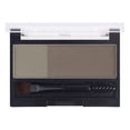 thumbnail image 2 of Lazy Two-Color Eyebrow Powder with Brush - Waterproof, Natural Finish, All-in-One Brow Sculpting Kit, Wax and Powder Duo, Lightweight, Easy Application, Professional Makeup, Women, 0.07oz, 1 Kit, 2 of 2