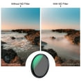 thumbnail image 6 of K&F CONCEPT 40.5mm Variable ND3-ND1000 lens Filter(1.5-10 Stops) D Series Neutral Density 24 Multi-Layer Coatings, 6 of 16