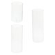 thumbnail image 2 of 3 portavelas de vidrio transparente para velas votivas, portavelas cilíndricos., 2 of 5