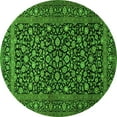 thumbnail image 1 of Ahgly Company Indoor Round Persian Green Traditional Area Rugs, 8' Round, 1 of 1