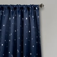 thumbnail image 3 of Lush Decor Star Blackout Window Curtain Panels Neutral 52X84 Set, 3 of 11