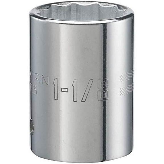 CRAFTSMAN Shallow Socket, SAE, 3/4-Inch Drive, 1-1/8-Inch, 12-Point (CMMT47775)