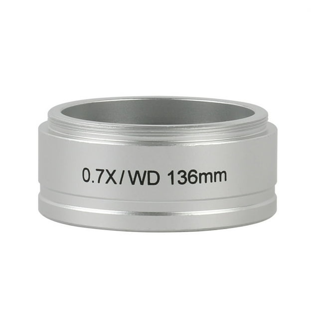 0.5/0.7/2.0X 8X-50X Trinocular Microscope Auxiliary Objective Lens, Extender To Increase Working Distance ,Easy Installation
