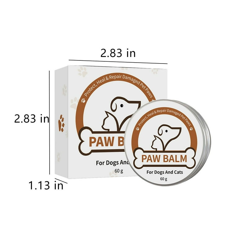 Dog Paw Balm, for Dogs and Cats, All Natural Ingredients Yueey Dog