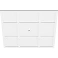 thumbnail image 2 of 32"OD x 1"ID x 11"C x 1"P Rubik Architectural Grade PVC Contemporary Ceiling Medallion, 2 of 11