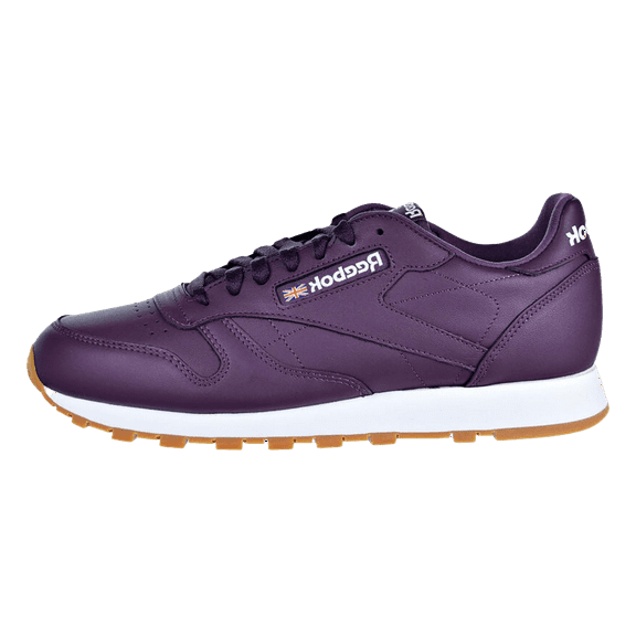 REEBOK MENS Cl Leather Mu "URBAN VIOLET / WHITE" DV3838 from Stadium Goods