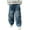 1Light Blue36, variant on Kids Pants Boys Cargo Joggers Pockets Denim Teen Lads Youth Durable Comfort Fit School Outings Solid Color Long Soft Cozy Casual Daily Wear Trousers