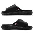 thumbnail image 2 of Unisex ISlide Black Florida Panthers Minimalistic Motive Slide Sandals, 2 of 5