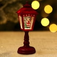 thumbnail image 2 of Lámpara de noche con farol navideño, regalos musicales, adorno para habitación, estatuilla, luz nocturna para mesa, chimenea, estante navideño para , Estilo A, 2 of 8