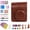 Light Brown, variant on 12-in-1 Instant Camera Accessories Set for Fujifilm Instax Mini 12/11, PU Case with Album Frames Stickers (Silver)