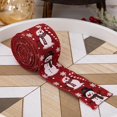 thumbnail image 3 of Christmas Ribbon - Ribbons for Crafting | Wired Christmas Ribbons | Snowman Strap for Crafts | Party Ornament | String Burlap Decorative 5.46 Yard for Homecoming Hair Flower Birthday Party Tree, 3 of 18