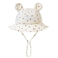 thumbnail image 2 of Abomasnow Baby Infant Sun Hat Boys Girls UPF 50+ Outdoor Adjustable Beach Hat with Wide Brim Bucket Hats, 2 of 6