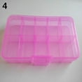 thumbnail image 7 of Plastic 10 Slots Adjustable Jewelry Storage Box Pill Beads Holder Case Organizer, 7 of 7