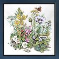 thumbnail image 3 of Hilo Algodón Ecológico Bordado No Manchú 11CT Impresión 3 Hebras 40x40cm Kit Serie Flores Punto Cruz, 3 of 9
