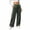 Green, variant on Hurxie Velvet Pants for Women Dressy Women Casual Wide Leg Pants High Waisted Velour Palazzo Pants