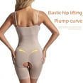 thumbnail image 3 of Corsé de una pieza con tirantes abiertos que levanta la cadera, contrae el abdomen, corsé de cintura para mujer, corsé moldeador del abdomen y soporte del abdomen, 3 of 6