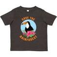 thumbnail image 3 of Inktastic Save the Rainforest Toucan Illustration Boys or Girls Toddler T-Shirt, 3 of 5