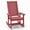Red, variant on Hidpriva Outdoor Rocking Chair, Oversized HDPE Weather Resistant Porch Rockers for Outside Deck Balcony Front Backyard, Red