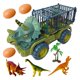 thumbnail image 1 of Camión Volquete De Dinosaurios, Excavadora De Dinosaurios De Rueda Libre, Juguete Artesanal Exquisito, Vehículo De Ingeniería De Dinosaurios, Educativo Para Niños En Casa Noticed FN003501-02, 1 of 6