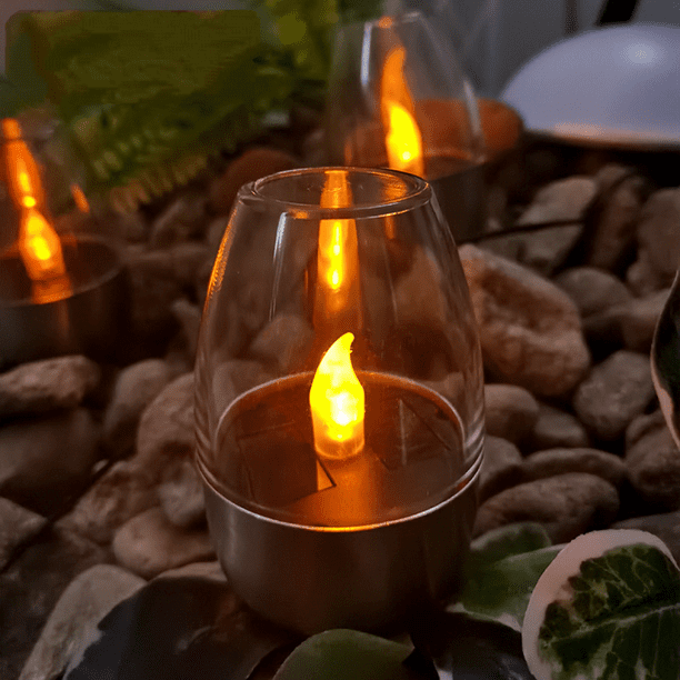 Solar tea lights walmart deals