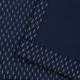 thumbnail image 5 of Superior Shimmer Blackout Curtains, Grommet Header, Set of 2, 52" X 84", Navy Blue, 5 of 5