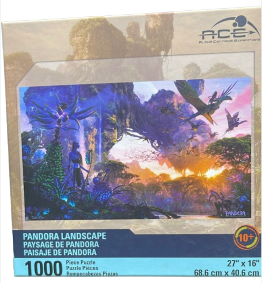 Disney Parks ACE Avatar Pandora Landscape 1000 Pieces Puzzle