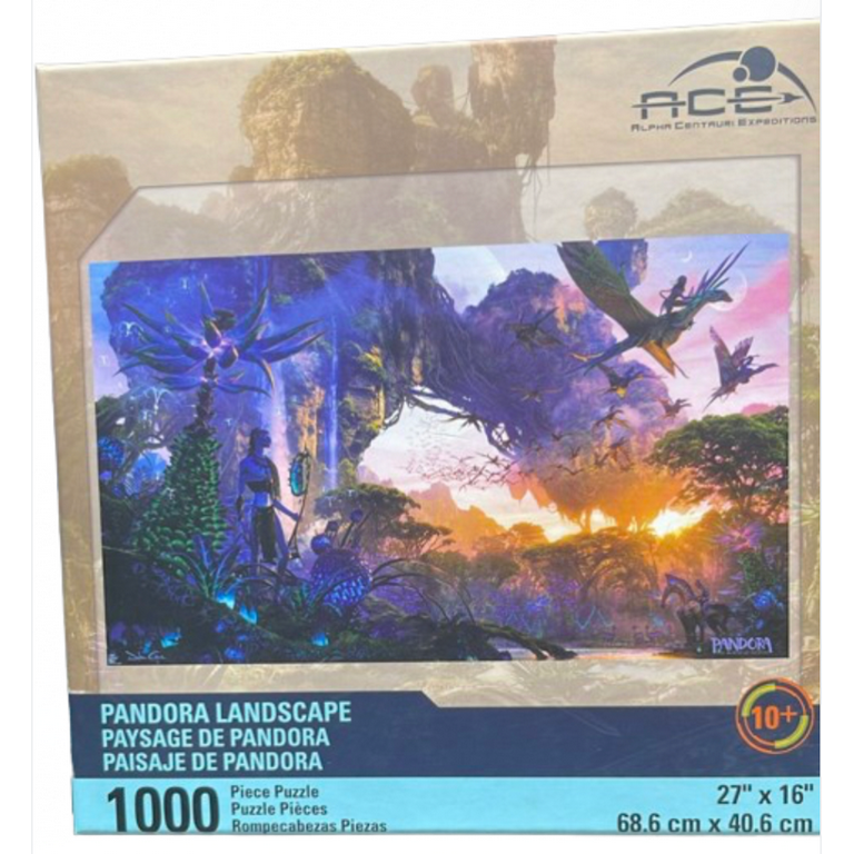 PANDORA LANDSCAPE 1000ピースジグソーパズル Disney Parks ACE Avatar Pandora Landscape 1000 Pieces Puzzle