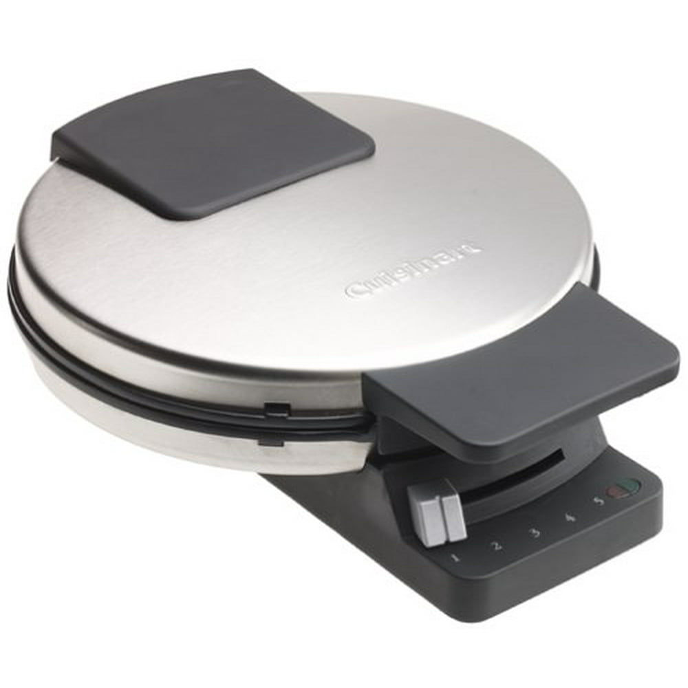 Cuisinart Classic Round Waffle Maker with NonStick Baking Plates, 5